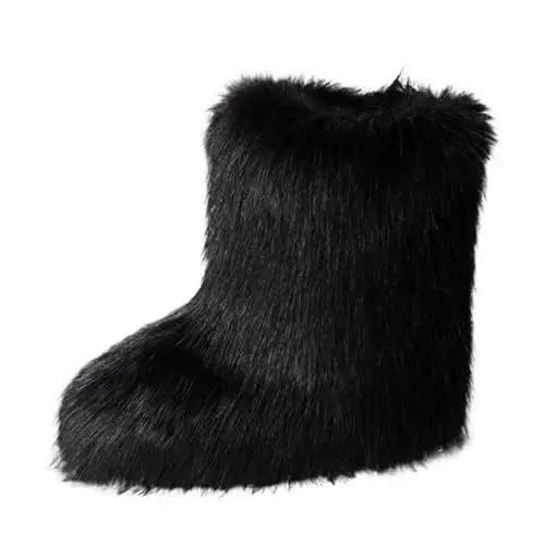Produktbild: Generisch on schuhe damen sale Stiefeletten Damen Wasserdicht Warm Gefütterte Schneestiefel Winterschuhe Damen Chelsea Mit Rutschfe sale damen bekleidung herren laufschuhe sale