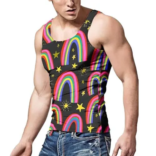 Produktbild: Generisch unterhemden Herren schwarz Baumwolle Herren Weste Kurzarm Tank top männer Baumwolle Tank top Herren Baumwolle schwarz Tanktops Herren elegant Herren unterhemden schwarz XXL
