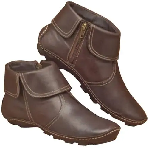 Produktbild: Sommer Boots Damen Barfußschuhe Winter Springerstiefel Damen Braune Stiefel Damen Desert Boots Damen Stiefel Damen Mit Absatz Schwarz Stiefeletten Damen Rot Damen Schuhe Und Bequem Herbst