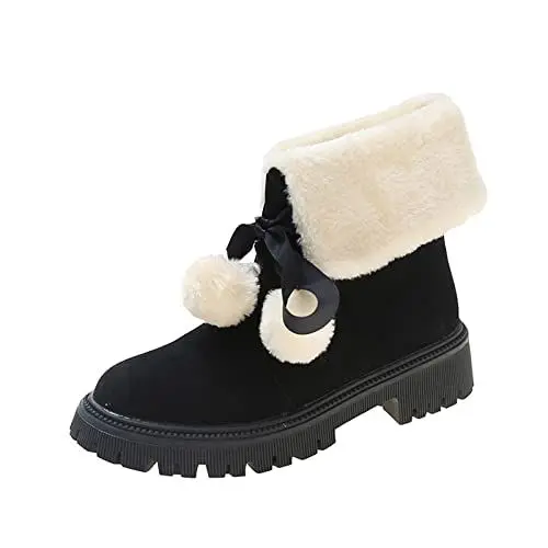 Produktbild: Generisch warehouse deal Stiefeletten Damen Casual Langschaft Boots Winterschuhe Bequem Rutschfeste Winterstiefel Stiefelette warehouse deal outlet angebote