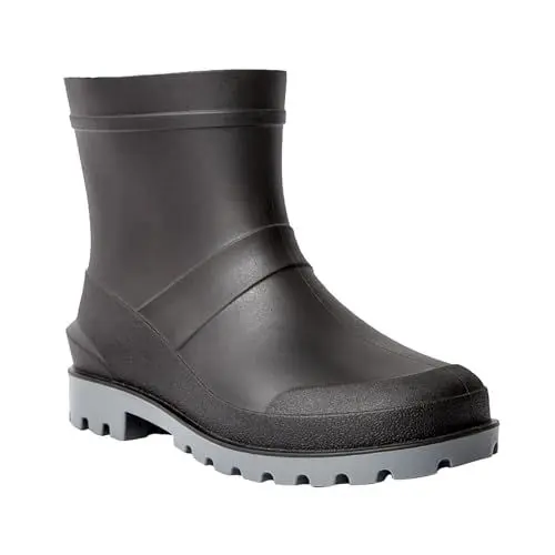 Produktbild: generisch Damenstiefel mit rundem Absatz und niedrigem Absatz Angelbekleidung Herren Schuhe (A, 44)