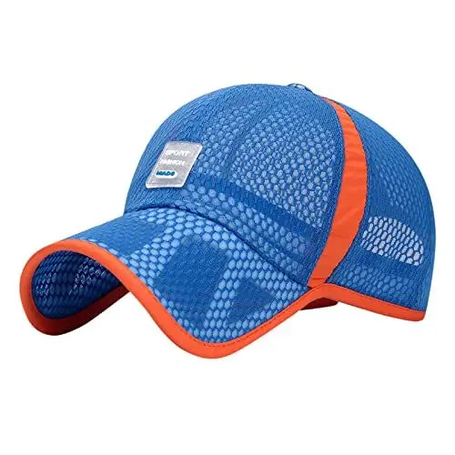 Produktbild: generisch Mesh Twill 6 Panel Trucker Hat Mesh Baseball Cap für in Jugendgröße Sonnenhut 49 (G, One Size)