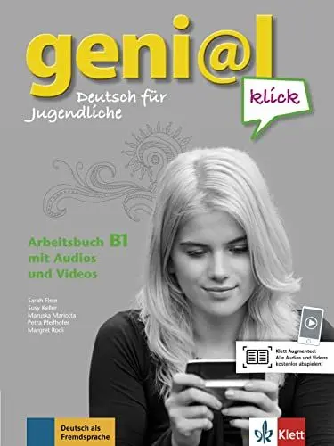 Produktbild: geni@l klick B1: Deutsch für Jugendliche. Arbeitsbuch mit Audios und Videos (geni@l klick: Deutsch als Fremdsprache für Jugendliche)