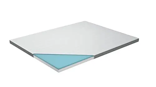 Produktbild: Genius Eazzzy Topper Classic 160x200cm Höhe 7 cm H2 H3 - orthopädische Matratzentopper für Matratze & Boxspringbett aus Gelschaum | Matratzenauflage 160x200 für Allergiker + Bezug