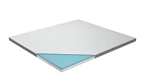 Produktbild: Genius Eazzzy Topper Classic 180x200cm Höhe 7 cm H2 H3 - orthopädische Matratzentopper für Matratze & Boxspringbett aus Gelschaum | Matratzenauflage 180x200 für Allergiker + Bezug