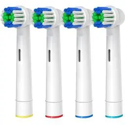 Produktbild: GENKENT Aufsteckbürsten kompatibel mit Oral B Aufsteckbürsten, Professionelle Elektrische Zahnbürstenköpfe für Oral-B Ersatzköpfe Refill Pro 500/1000/1500/3000/3757/5000/7000/7500/8000,4 Stück