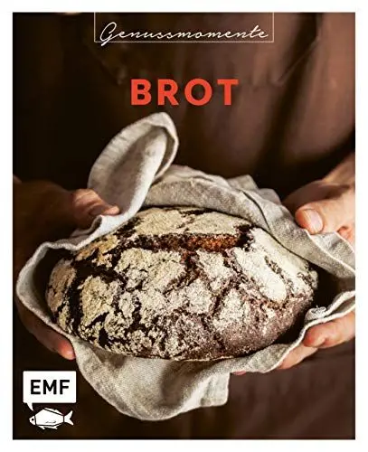 Produktbild: Genussmomente: Brot: Schnell und einfach backen: Rezepte für Vollkornbrot, Focaccia, Baguette, Knäckebrot, Brioche und Co. (Genussmomente: Die Food-Reihe im handlichen Format und modernem Design)