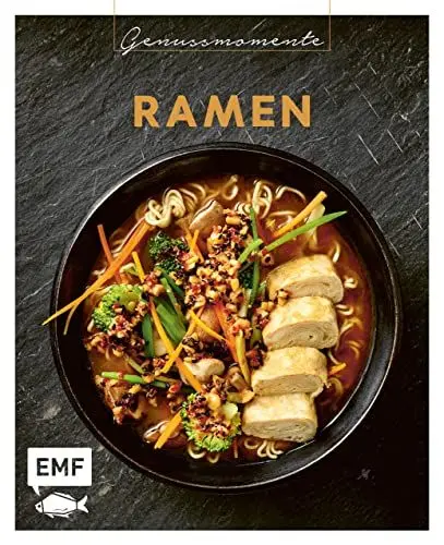 Produktbild: Genussmomente: Ramen: Asiatische Suppenvielfalt mit Rezepten von Miso-Ramen mit Pilzen bis zur Koreanischen Ramyun Nudelsuppe (Genussmomente: Die Food-Reihe im handlichen Format und modernem Design)
