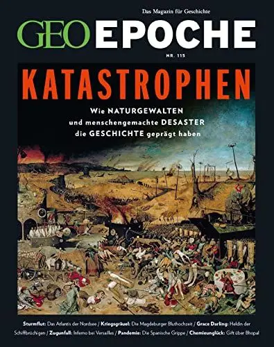 Produktbild: GEO Epoche / GEO Epoche 115/2022 - Katastrophen: Das Magazin für Geschichte