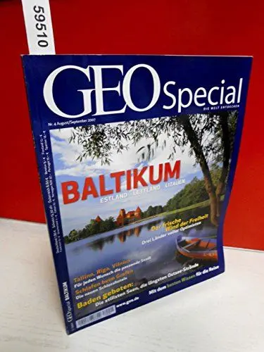 Produktbild: GEO Special / Baltikum: Estland, Lettland, Litauen. Der frische Wind der Freiheit - Drei Länder voller Optimismus. Talinn, Riga, Vilnius: Für jeden ... stillsten Seen, die längsten Ostsee-Strände