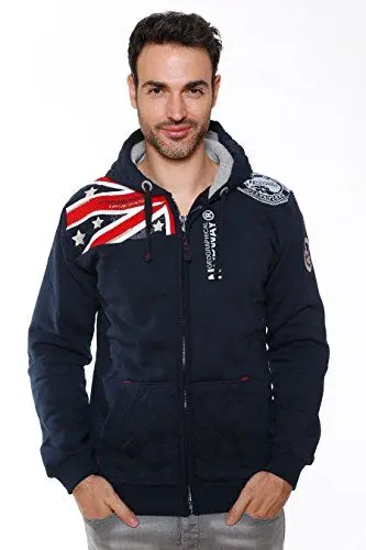 Produktbild: Geographical Norway Sweatjacke Gatsby marine M