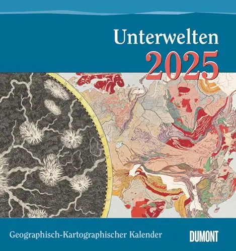 Produktbild: DUMONT - Geographisch-Kartographischer Kalender 2025 Wandkalender, 45x48cm, Kalender mit historischen Landkarten, zwölf Kalenderblätter präsentieren Schätze der Kartogrophie, fundierte Erläuterungen