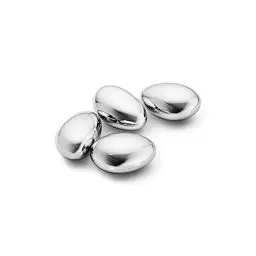 Produktbild: Georg Jensen Wiederverwendbare Eiswürfel, Edelstahl, Silber, Einheitsgröße