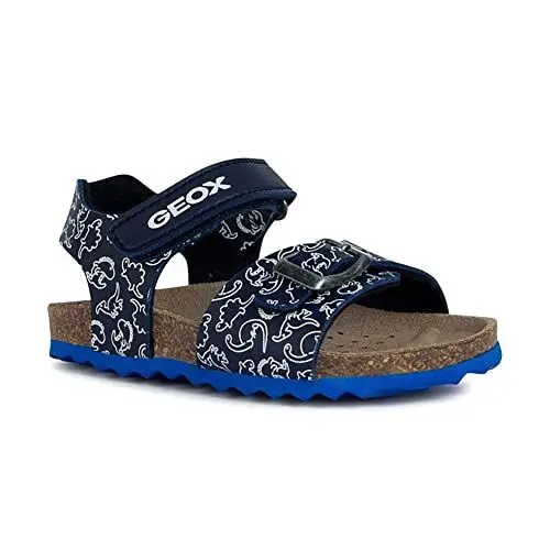 Produktbild: Geox B CHALKI Boy Sandal, Navy/White, 27 EU Schmal