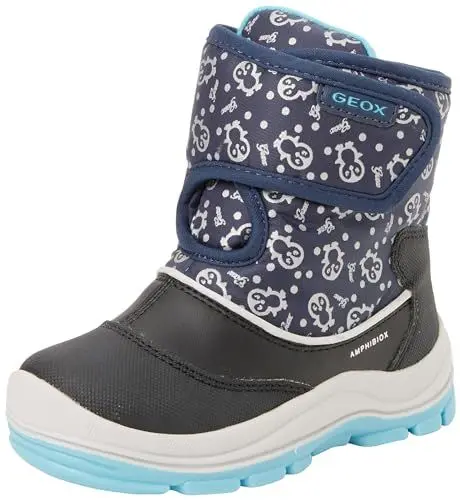 Produktbild: Geox B FLANFIL Girl B ABX Ankle Boot, Navy/Turquoise, 27 EU