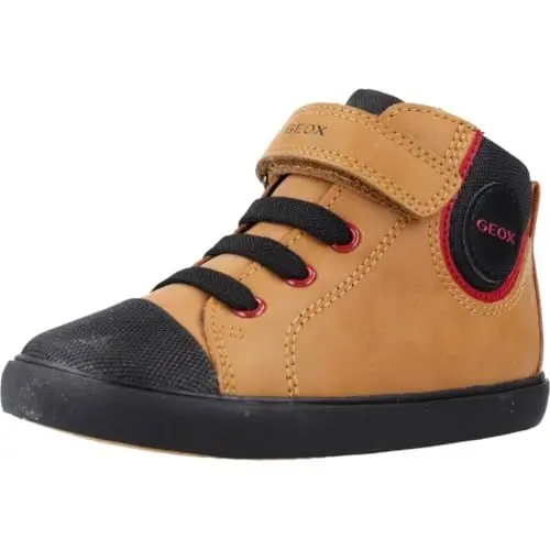 Produktbild: Geox B GISLI Boy B Sneaker, DK Yellow/Black, 25 EU