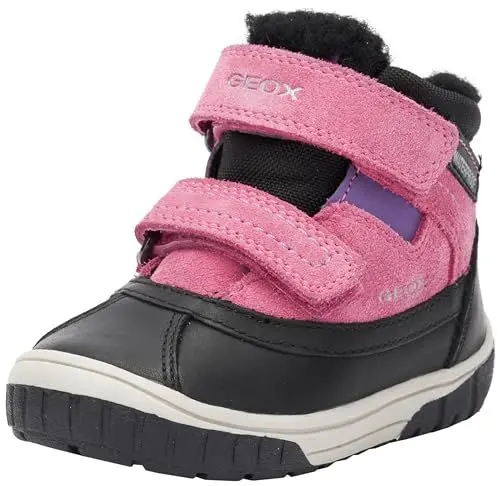 Produktbild: Geox Baby-Mädchen B OMAR Girl WPF Ankle Boot, Black/Fuchsia, 22 EU