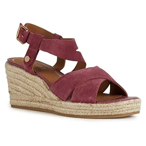 Produktbild: Geox D PANAREA Espadrille Wedge Sandal, Cyclamen, 40 EU