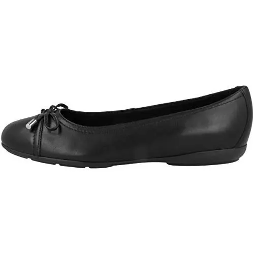 Produktbild: Geox Damen D Annytah D Geschlossene Ballerinas, Schwarz, 42 EU