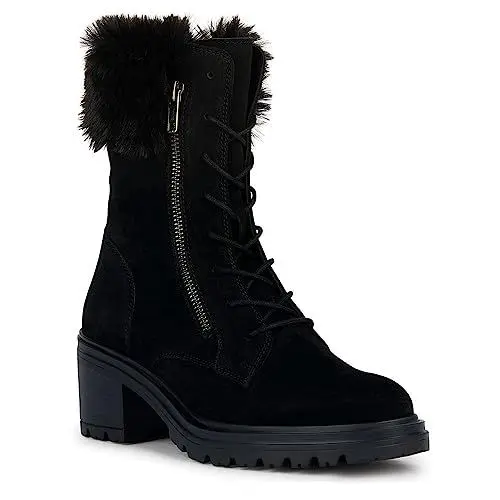 Produktbild: Geox Damen D Damiana Ankle Boot, Black, 37 EU