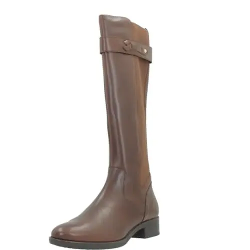 Produktbild: Geox Damen D Felicity Knee High Boot, Brown, 37 EU