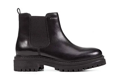 Produktbild: Geox Damen D Iridea B Stiefeletten, Schwarz, 37 EU