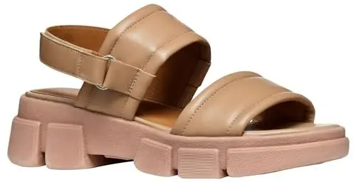 Produktbild: Geox D LISBONA A Wedge Sandal, DK Skin, 39 EU