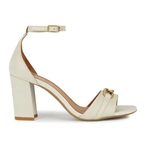 Produktbild: Geox Damen D New ERAKLIA 80 Heeled Sandal, LT Sand, 38.5 EU