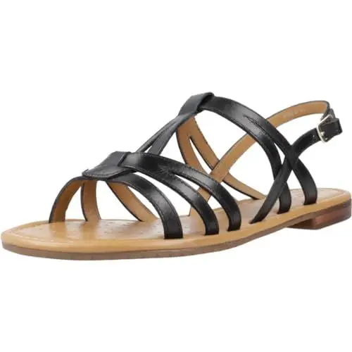 Produktbild: Geox Damen D Sozy S Flat Sandal, Black, 41 EU