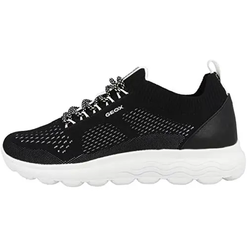 Produktbild: Geox Damen D Spherica Sneakers, Schwarz, 40 EU