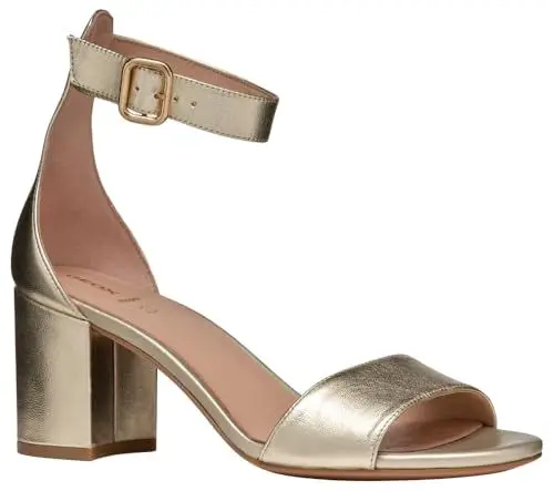 Produktbild: Geox Damen D VIRNILISA 65 S A Heeled Sandal, Lt Gold, 36 EU