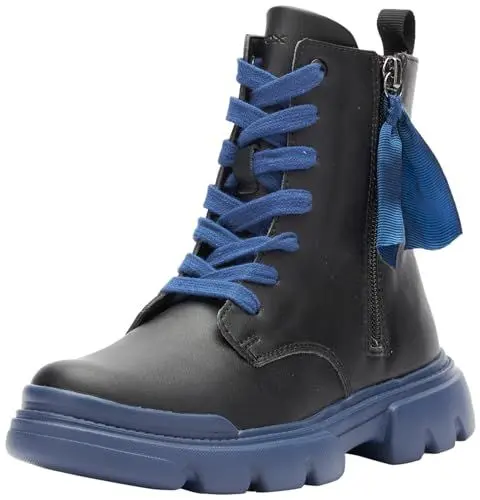 Produktbild: Geox J Junette Girl Ankle Boot, Black/Navy, 38 EU
