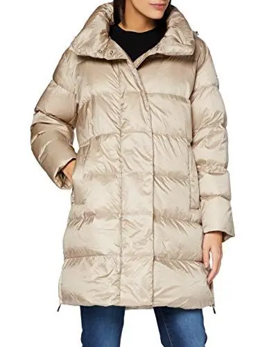 Produktbild: Geox Damen W TAHINA Long Parka I Down Coat, Sand BEIGE, 40