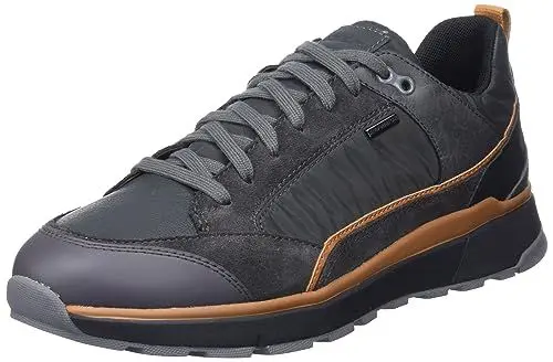 Produktbild: Geox Herren U DOLOMIA B ABX A Sneaker, Graphite/Ochre, 41 EU