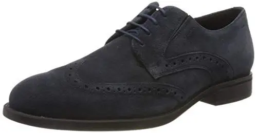 Produktbild: Geox Herren U DOMENICO D Brogues, 42 EU, Blau