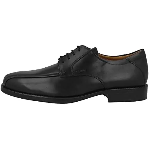 Produktbild: Geox Herren U Federico Y Derby, Schwarz, 43 EU