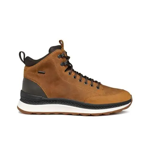 Produktbild: Geox Herren U SPHERICA ACTIF X2 Ankle Boot, Ochre/DK Coffee, 42 EU