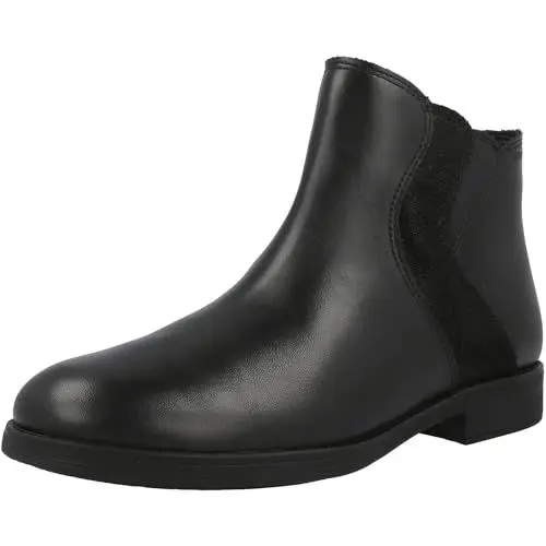 Produktbild: Geox J Agata Girl WPF Ankle Boot, Black, 35 EU