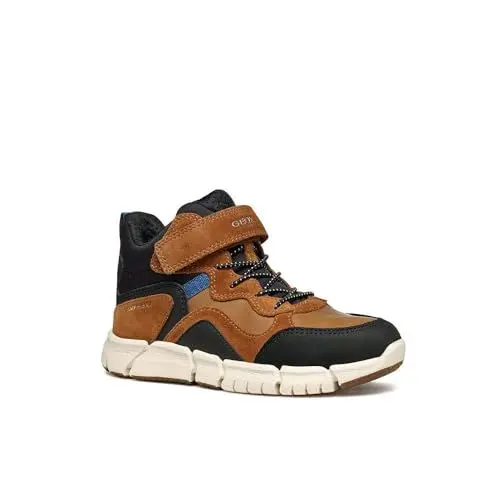 Produktbild: Geox J Flexyper Boy B Abx Ankle Boot, LT Brown/Black, 38 EU