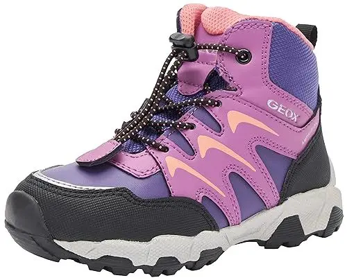 Produktbild: Geox J MAGNETAR Girl B AB Sneaker, Violet/ORANGE, 36 EU
