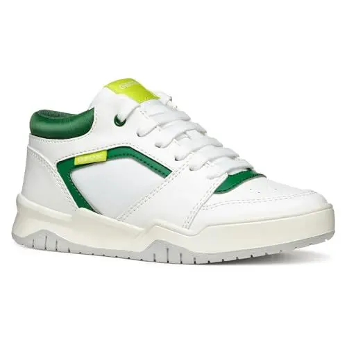 Produktbild: Geox J Perth Boy A Sneaker, White/Green, 36 EU