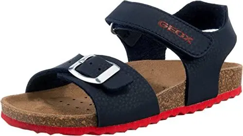 Produktbild: Geox Jungen J Ghita Boy B Sandalen, Navy Red, 26 EU