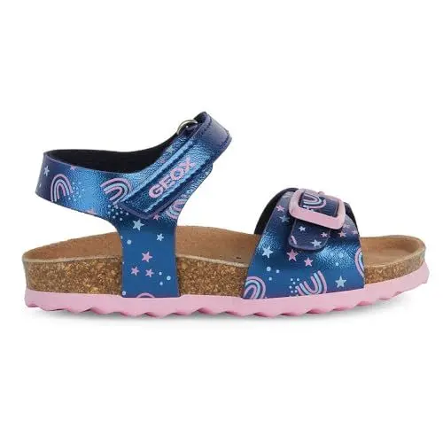 Produktbild: Geox B CHALKI Girl Sandal, Navy/LT PINK, 27 EU