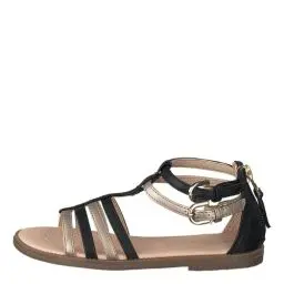 Produktbild: Geox Mädchen J Karly Girl Sandalen, Black Platinum, 40 EU