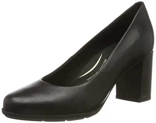 Produktbild: Geox Mädchen D New Annya A Pump, Schwarz, 35 EU