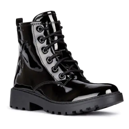 Produktbild: Geox Mädchen J Casey Girl G Stiefeletten, Schwarz, 39 EU