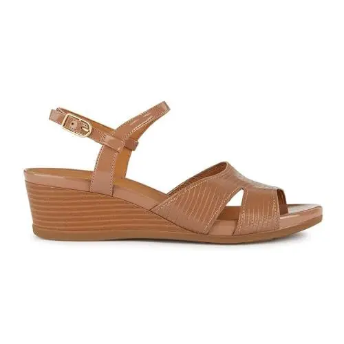 Produktbild: Geox Mädchen Marykarmen Wedge Sandal, Dk Skin, 39 EU