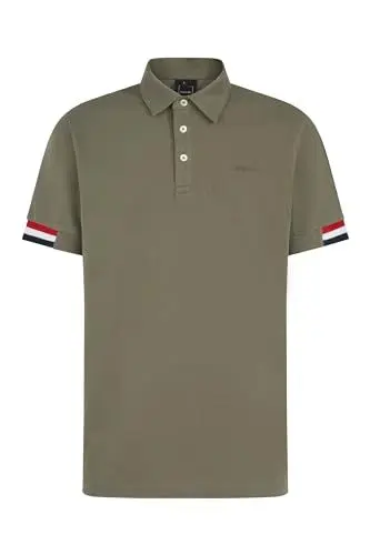 Produktbild: Geox Men's M Polo Detail Poloshirt, DEEP Olive, XL
