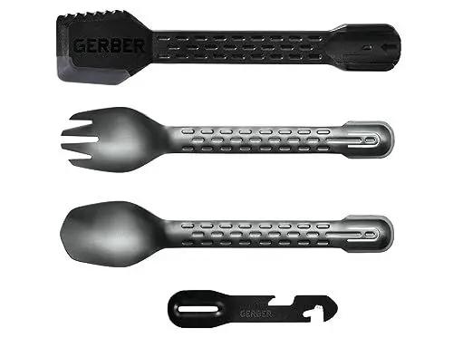 Produktbild: Gerber Multifunktions-Essbesteck, ComplEAT, Schwarz, 31-003464