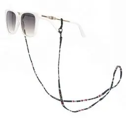Produktbild: GERNEO® - Arizona – gestricktes Brillenband Stoff – Maskenband - extra lange Brillenkordel für Sonnenbrillen & Lesebrillen – diverse Brillenbänder Farben - Brillenhalter Schwarz Maskenkette Blau